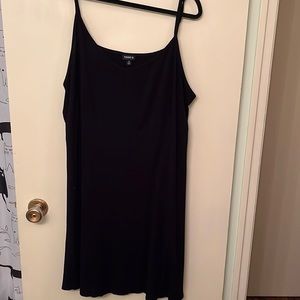 Empire Waist Black Cami Dress 4X TORRID NWT